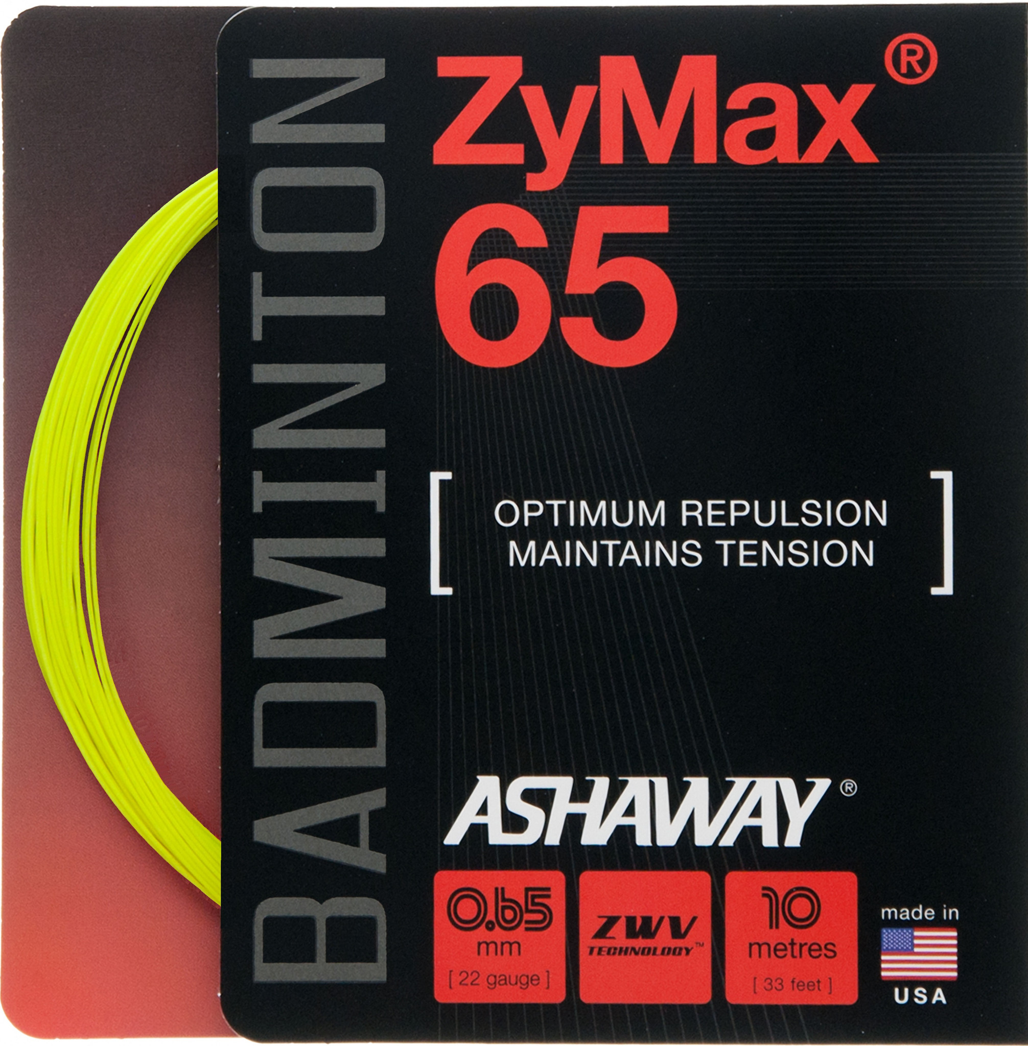 Ashaway Zymax 65 10m - Click Image to Close